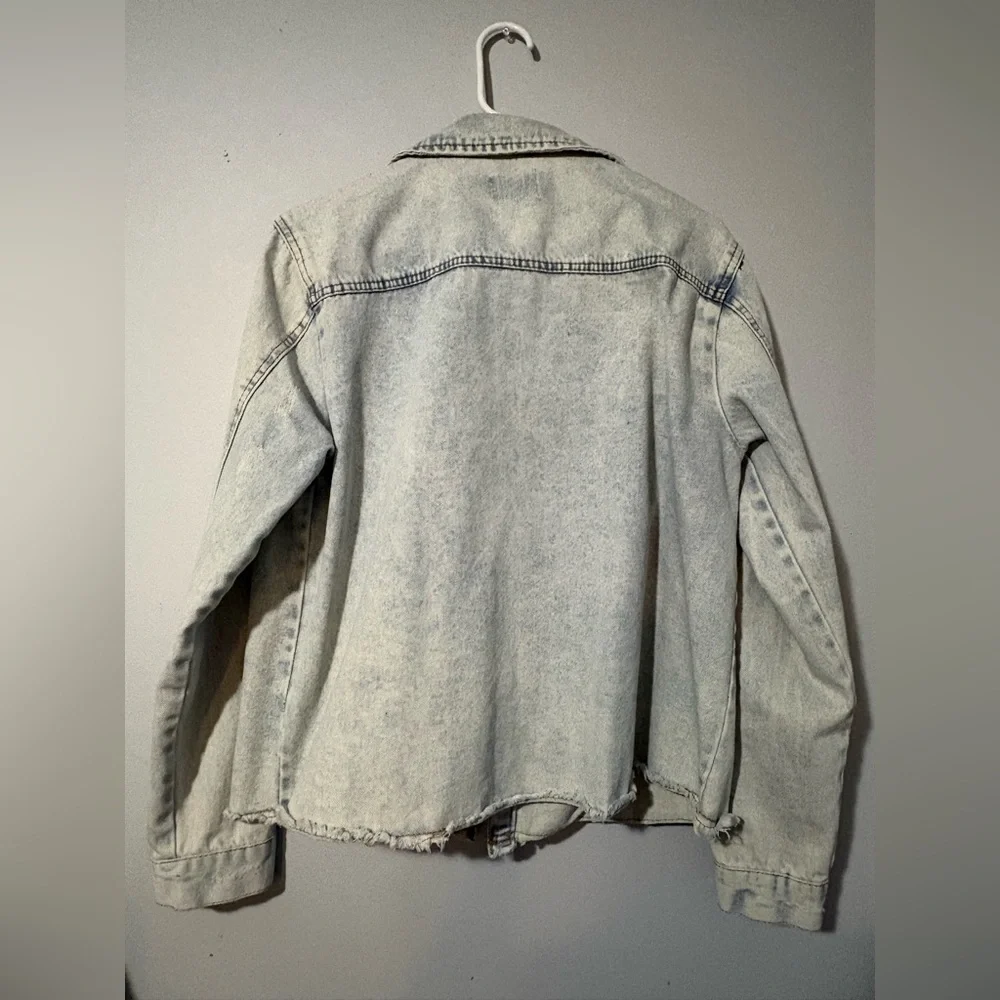 Denim Button Up Jacket - Picture 2 of 3